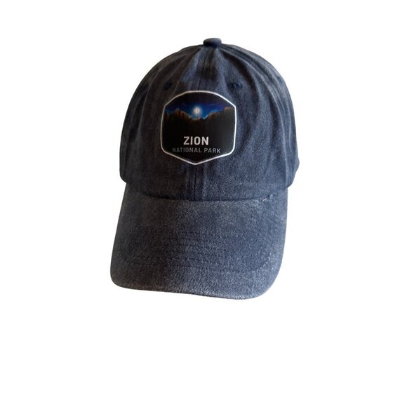 Zion National Park Baseball Cap 100% Cotton Adjustable Hat - Picture 1 of 5